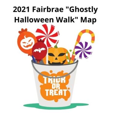 2021 Fairbrae “Ghostly Halloween Walk” Map
