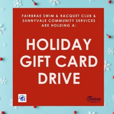 Fairbrae Holiday Fundraiser with Sunnyvale Community Services!